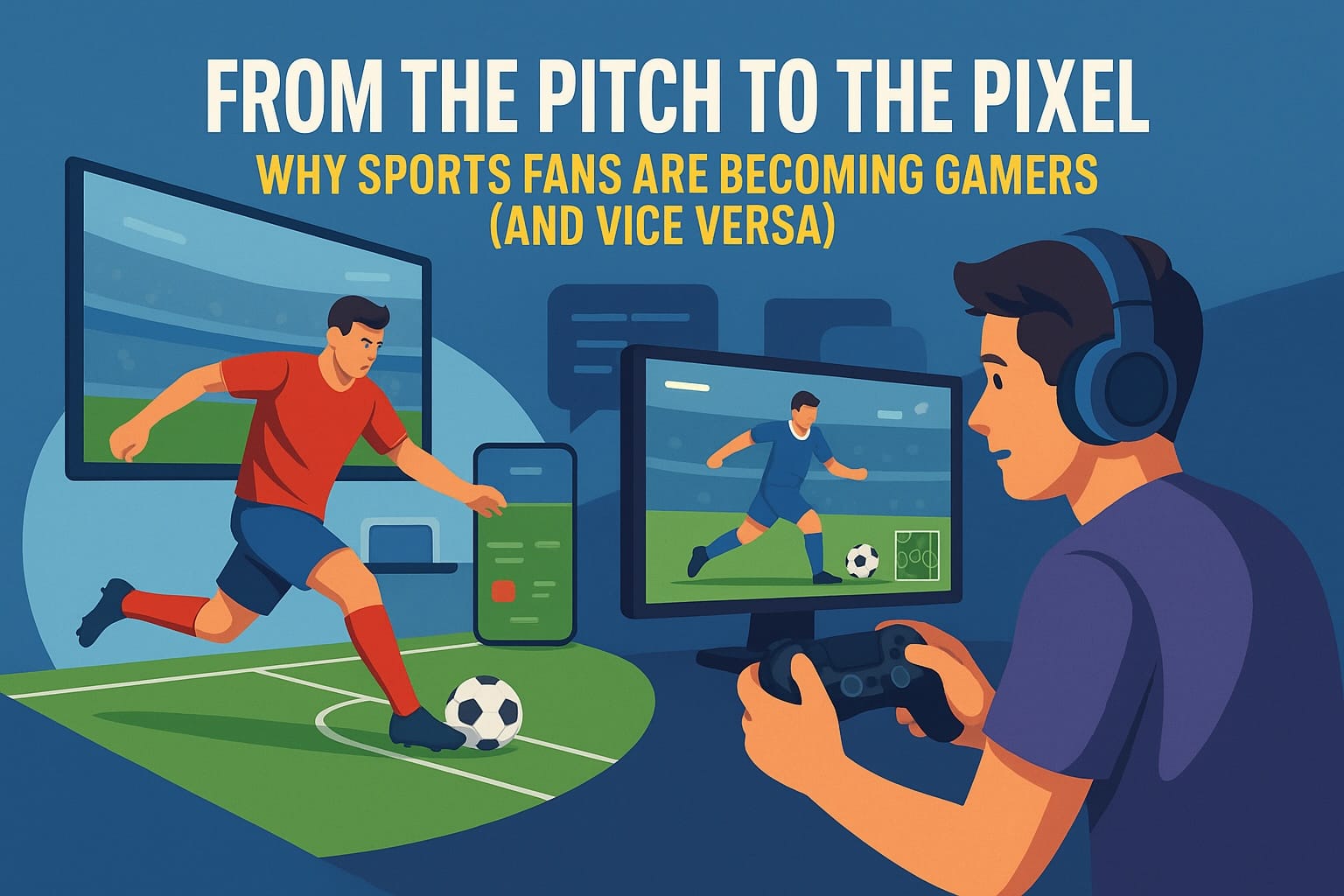 From the Pitch to the Pixel: Why Sports Fans Are Becoming Gamers (and Vice Versa)