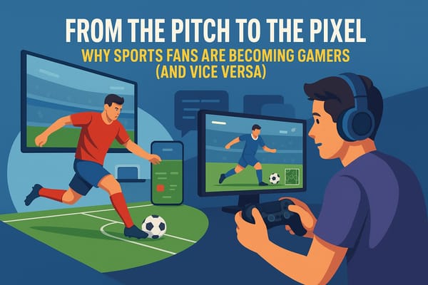 From the Pitch to the Pixel: Why Sports Fans Are Becoming Gamers (and Vice Versa)